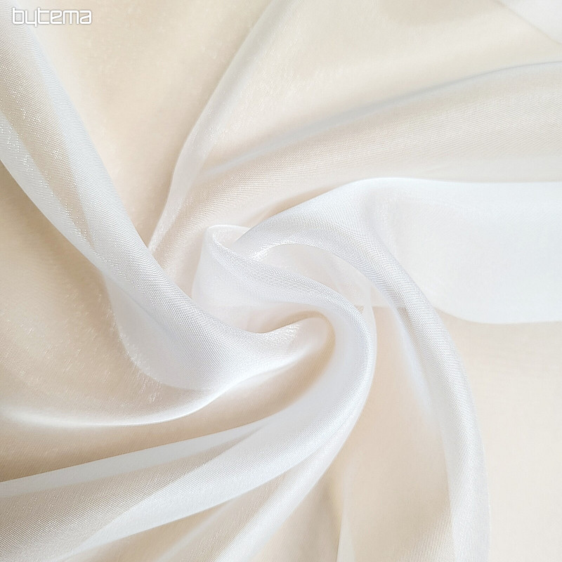 Voile-Vorhang GERSTER 896/300/0001 weiß-glänzend