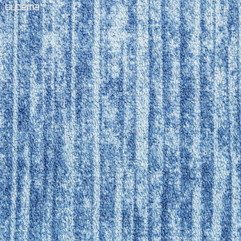 Teppich - Bedruckung DENIM PODIUM - blau Neuigkeit