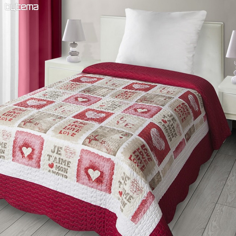 Bettüberwürfe für Einzelbett LOVE