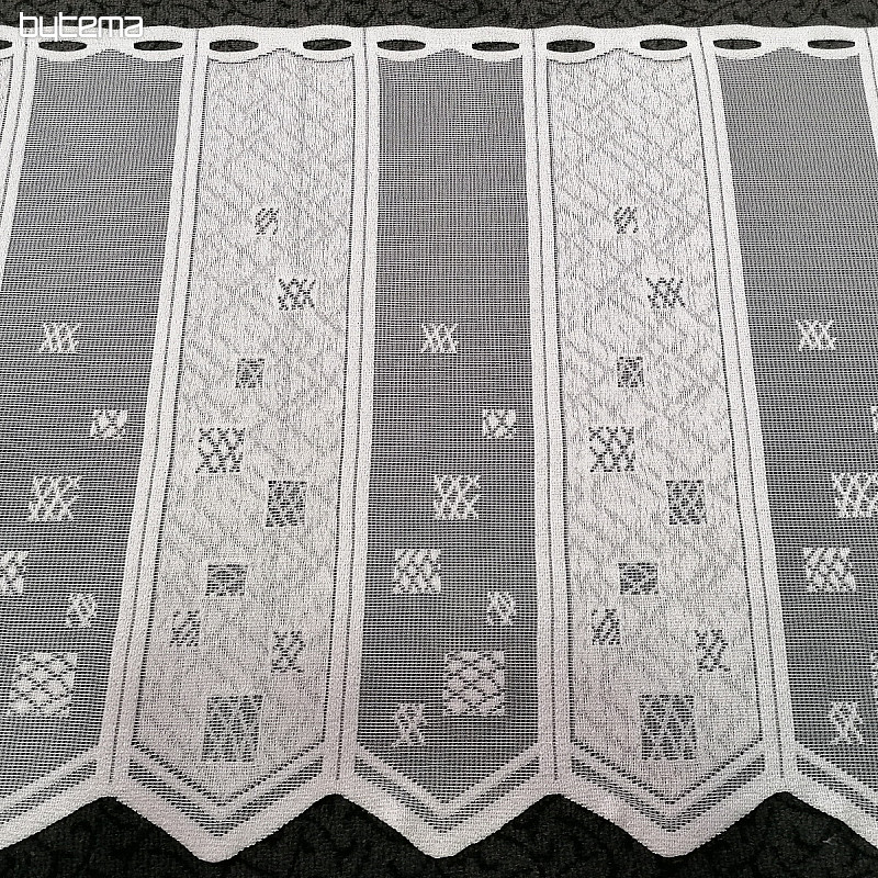 Buntglasvorhang – Jacquard, bestickt 934