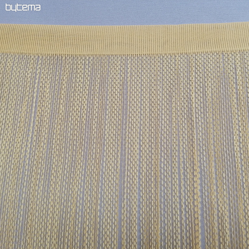 Fadenvorhang - gelb 160 cm x 290 cm