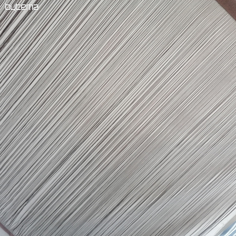 Fadenvorhang - braun 160 cm x 290 cm