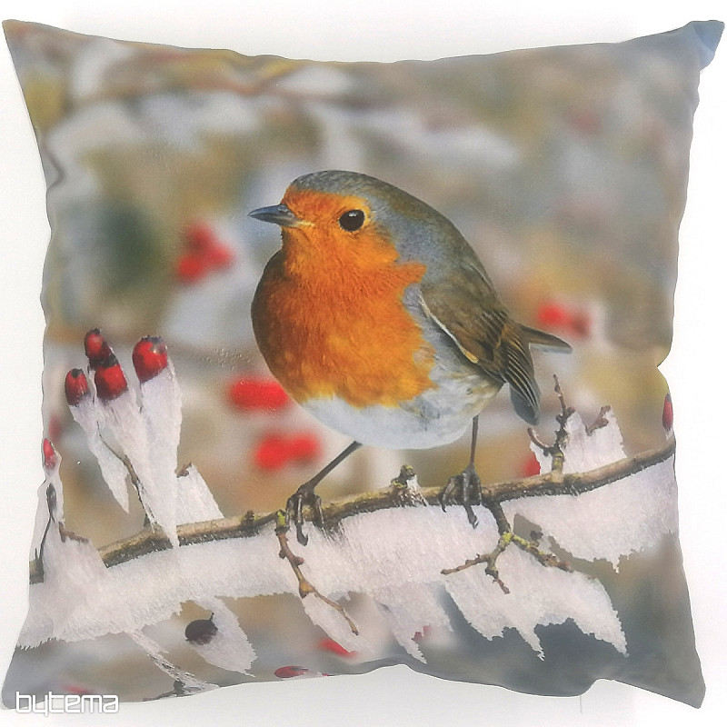 Weihnachtsdekorationshülle VÖGEL IM WINTER