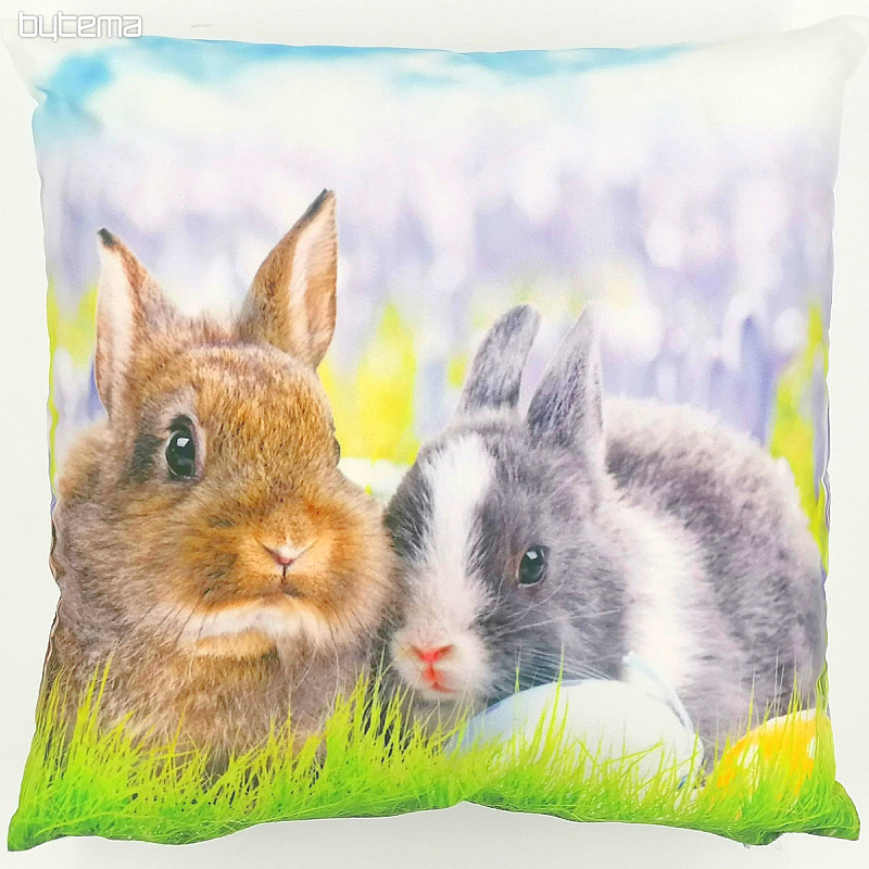 Osterdekohülle ZWEI KANINCHEN