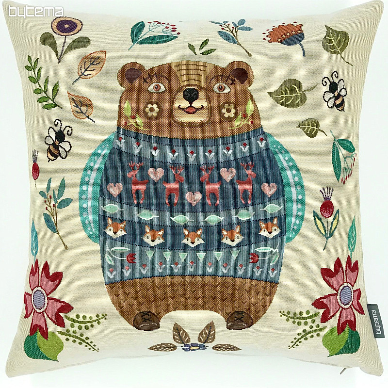 Gobelin Kissenbezug MERRY ANIMALS 2