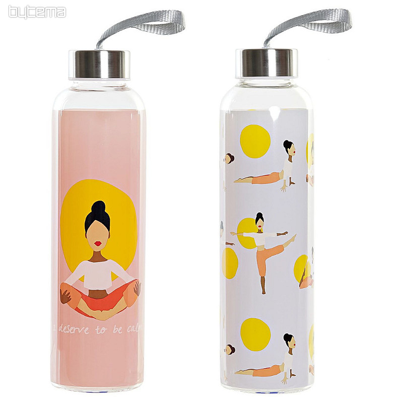 YOGA Glasflasche 550 ml