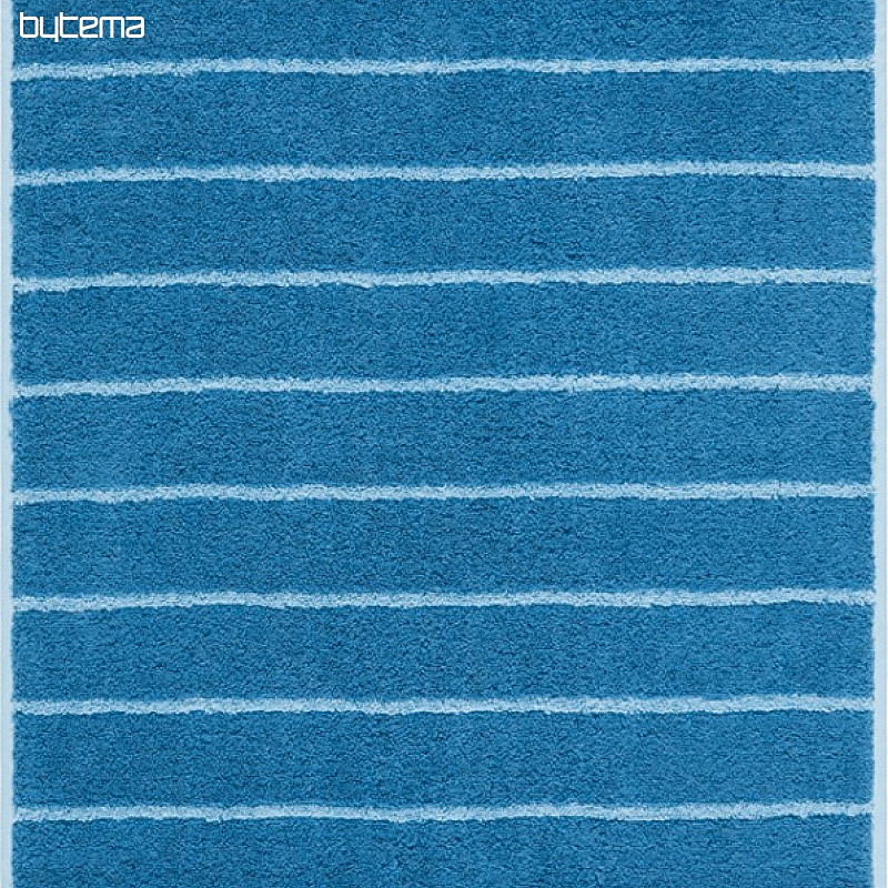 Luxus Handtuch und Badetuch LINE 366 blau