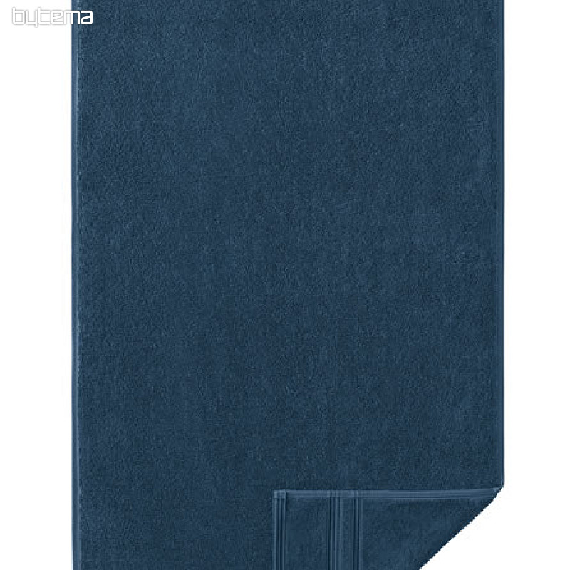 Luxus Handtuch und Badetuch MANHATTAN GOLD 383 dunkel. Blau