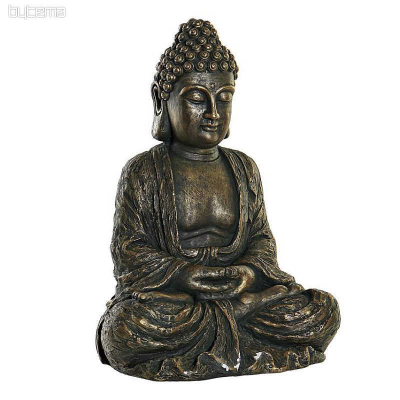 Buddha Statue groß 35,4x31x51cm