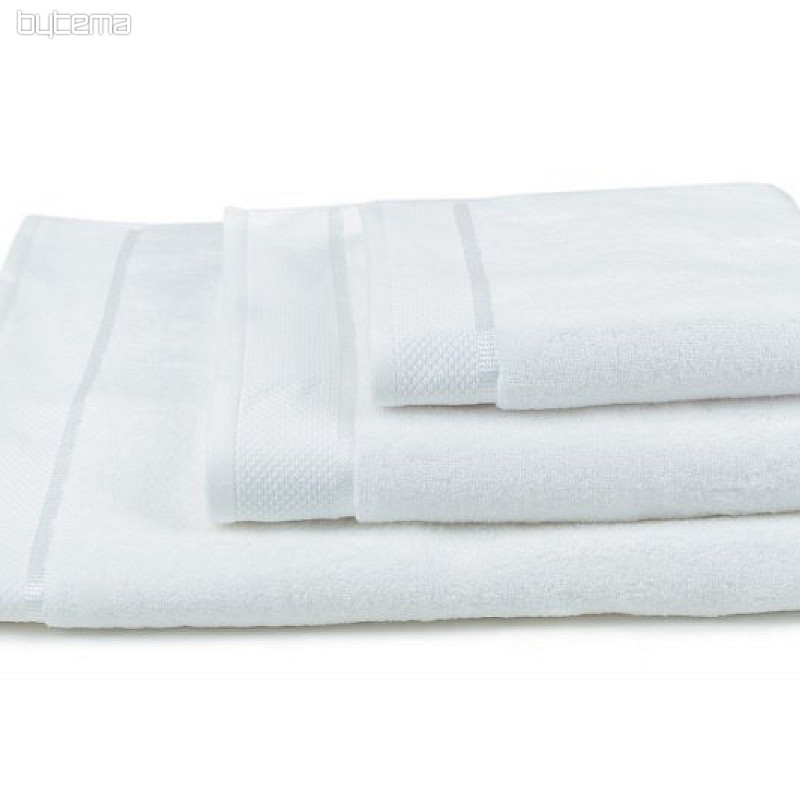 Handtuch und Badetuch MIKRO weiß