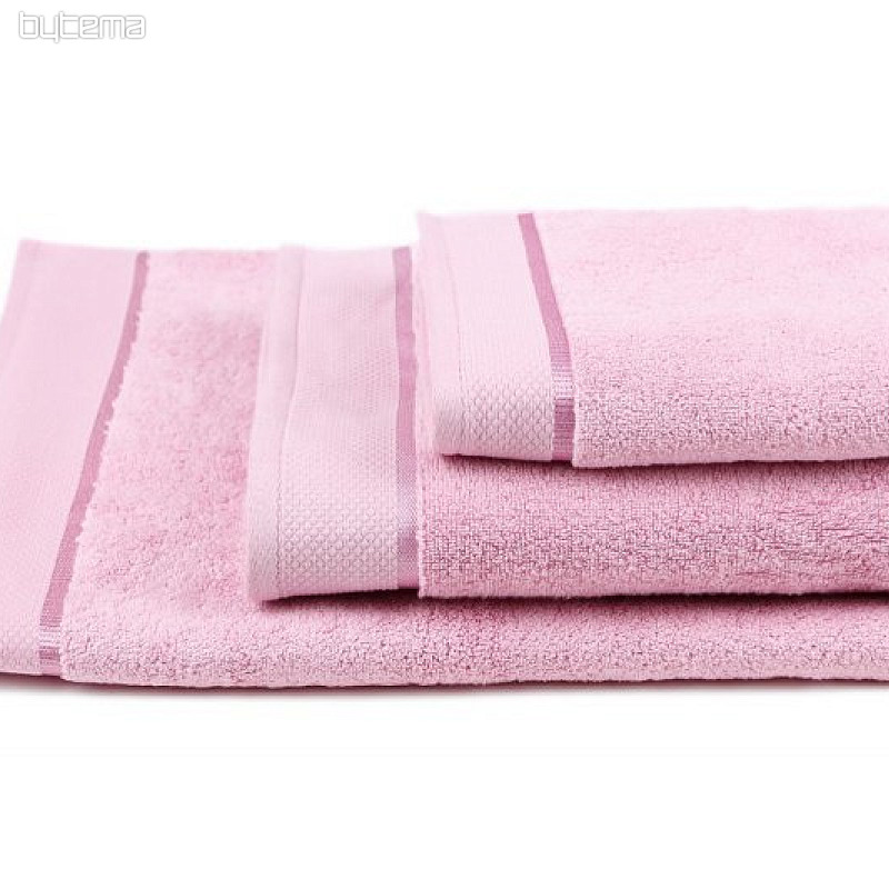 Handtuch und Badetuch MICRO rosa
