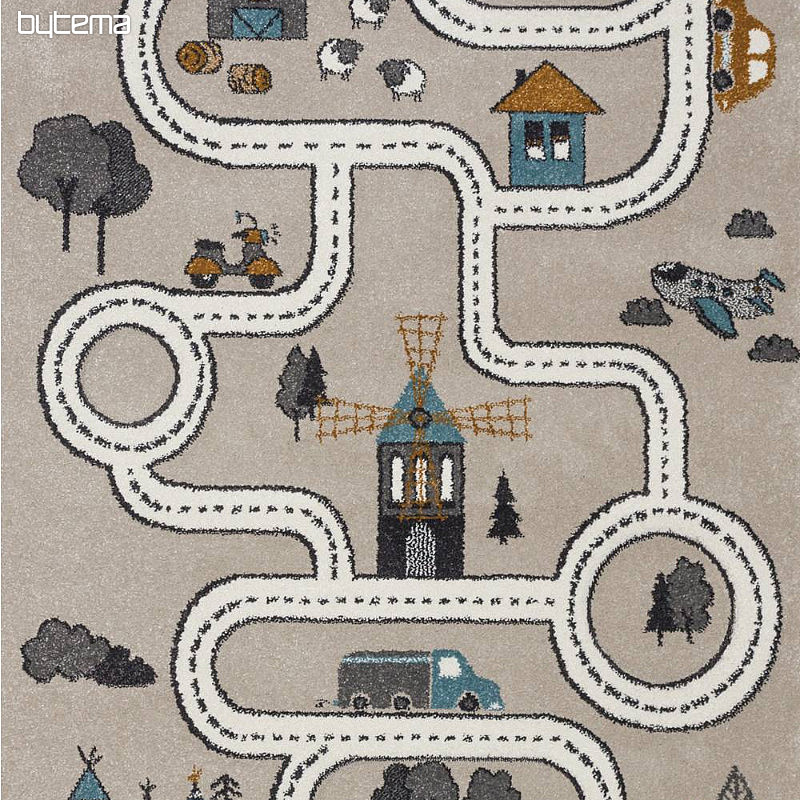 Kinderteppich VEGAS CESTY