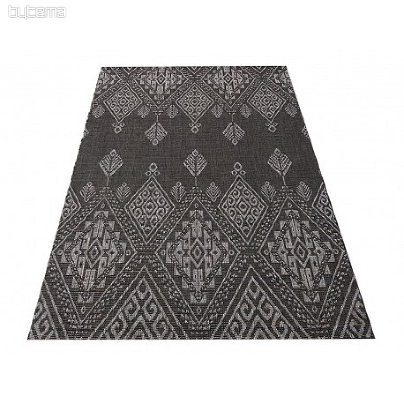 Bukkaler Teppich ZARA 03 schwarz