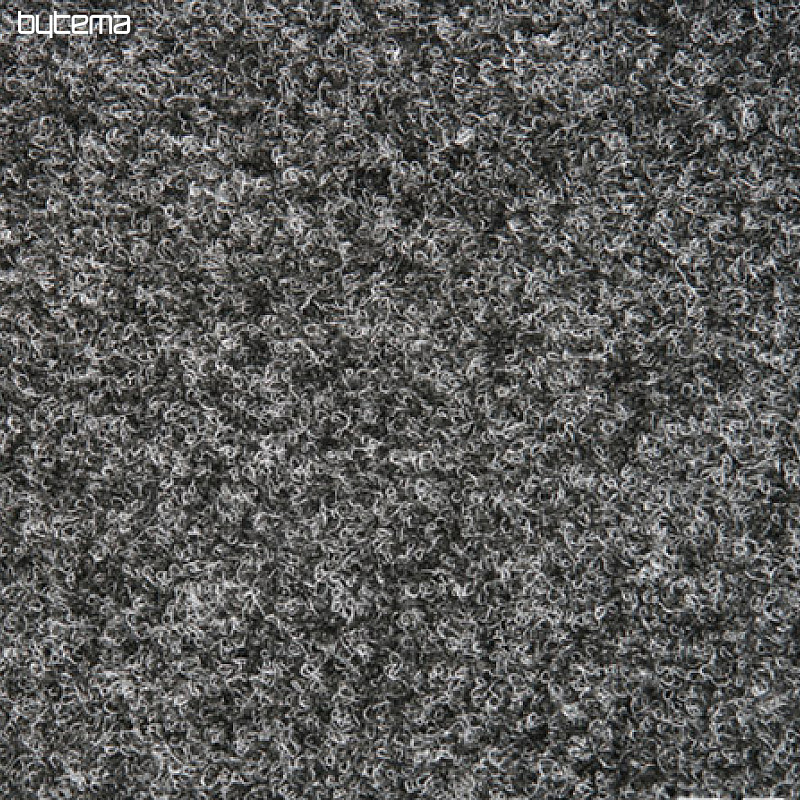 Belastbarer Teppich, vernadelt RAMBO 15 schwarz - weiß