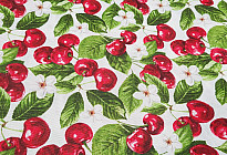 Baumwollstoffe mit Frühlings- und Sommermotiven