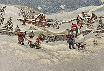 Runde Gobelline-Servietten