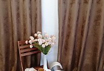 Eleganter Vorhang aus Vintage Stoff