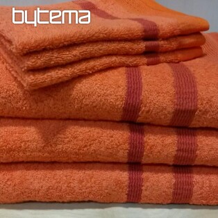 Handtuch und Badetuch METROP orange