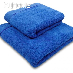 Handtuch und Badetuch MIKRO blau