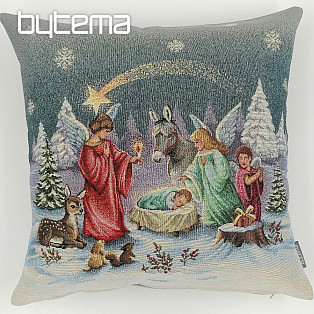 Weihnachtsteppichbezug ENGEL UND JESUSKIND