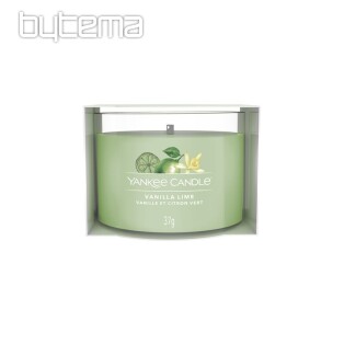 Kerze YANKEE CANDLE Duft VANILLA LIME IN GLAS 37 g