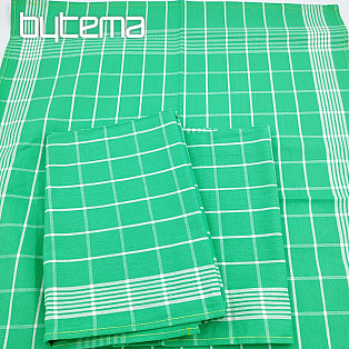 Baumwollhandtücher NEGATIVE GREEN CHECK