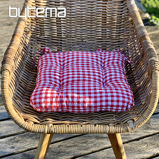 Canvas Herzsitze rot