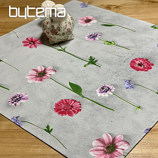 Tischdecke GEMALTE BLUMEN