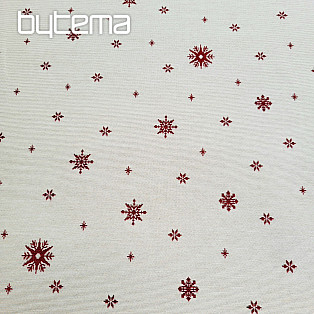Gobelinstoff WEICHE ROTE FLAKE