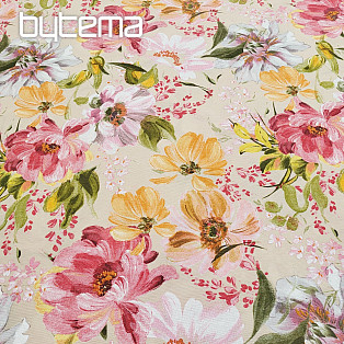 Dekorationsstoff BLUMEN ROSAURA