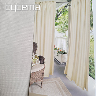 Dekorativer Outdoor-Vorhang GAIA WHITE COFFEE