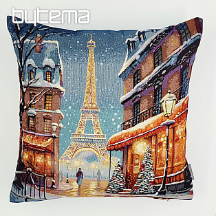 Weihnachts-Gobelinbezug NACHT PARIS