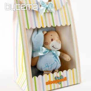 Baby-Geschenkset mit blauem Teddybär