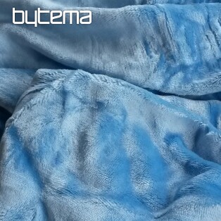 Mikroflanel-Bettlaken für Kinderbett blau dark