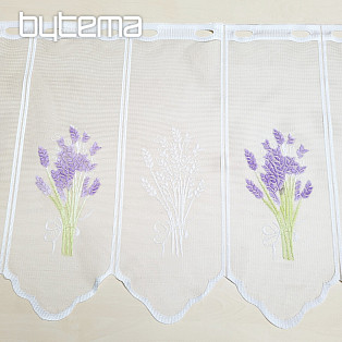 Jacquard-Vorhang für Buntglas LAVENDER