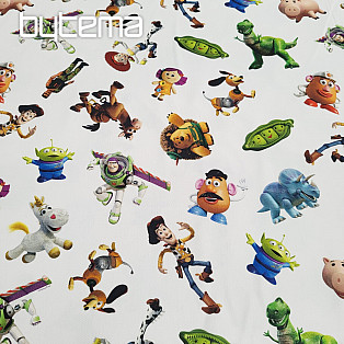 Kinder Dekostoff TOY STORY groß