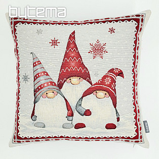 Weihnachtlicher Gobelinbezug WEIHNACHTSELFEN