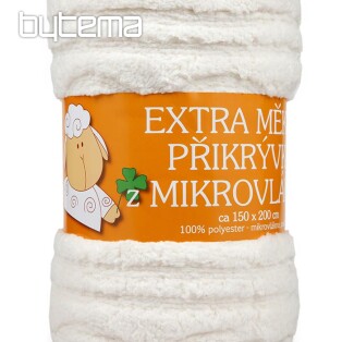 Wohndecke Schaf Jacquard - 150x200 ecru