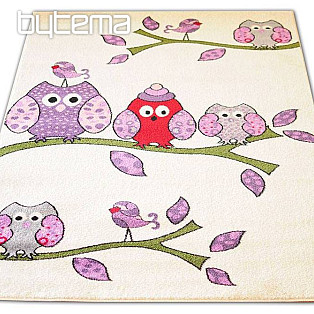 Kinderteppich BELLA EULE  creme