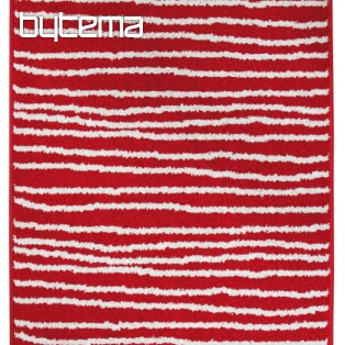 Stück Teppich LOTTO Streifen rot / weiß