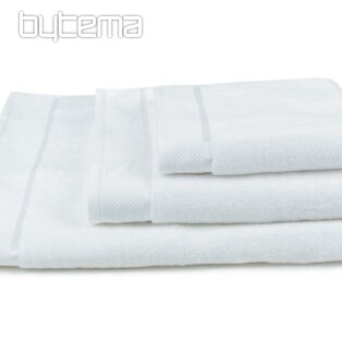 Handtuch und Badetuch MICRO weiß