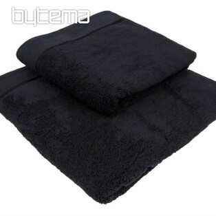 Handtuch und Badetuch MICRO schwarz