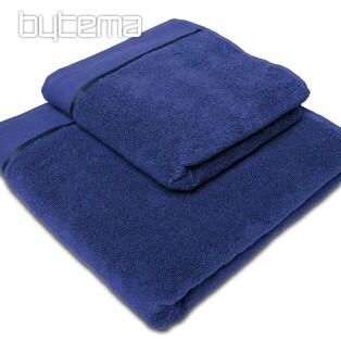 Handtuch und Badetuch MIKRO marineblau dunkel