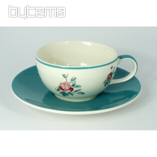 Tasse Rose mit Untertasse 250 ml