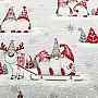 Gobelinstoff WEIHNACHTSELFEN