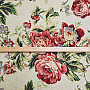 Gobelinstoff GROSSE CREME ROSE