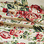 Gobelinstoff GROSSE CREME ROSE