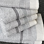 Handtuch und Badetuch METROP grau