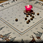 Gobelin-Tischdecke und Schal DEER ROMANCE
