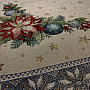Weihnachtsteppiche Tischdecken und Schals CHRISTMAS STAR II blau